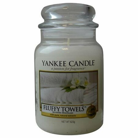 YANKEE CANDLE Fluffy Towels Scented Large Jar - 22 oz 286979